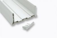 Eindstuk voor plintvormige u-profiel  (5x links + rechts)