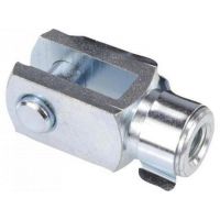 Stelgaffels + clips M8 x 32mm verzinkt (10 stuks).