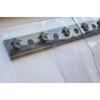 Vast strokengordijn 1090mm breed.